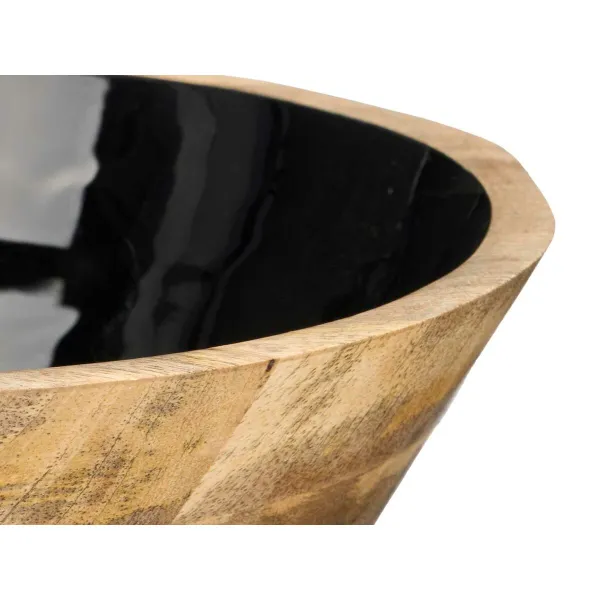 Dubuo Gift Decor Juoda 24,3 x 10,5 x 24,3 cm (6 vnt.)