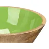 Bļoda Gift Decor Zaļš 24,3 x 10,5 x 24,3 cm (6 gb.)