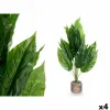 Decorative Plant Ibergarden Plastic Magnesium 50 x 50 x 84 cm 13 x 70 x 13 cm 15 x 84 x 15 cm (4 Units)