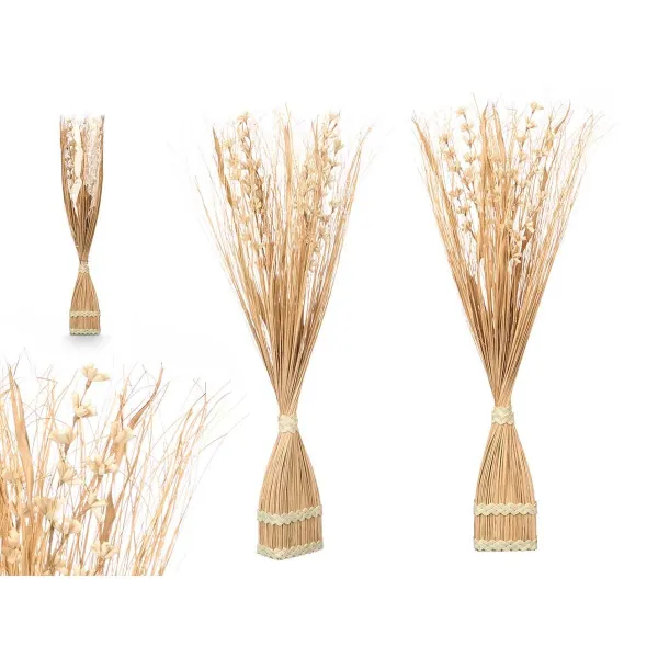 Koristekukka Gift Decor Luonnollinen 14 x 100 x 10 cm 8 x 100 x 18 cm (4 osaa)