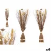 Декоративный цветок Gift Decor Коричневый 14 x 100 x 10 cm 8 x 100 x 18 cm (4 штук)