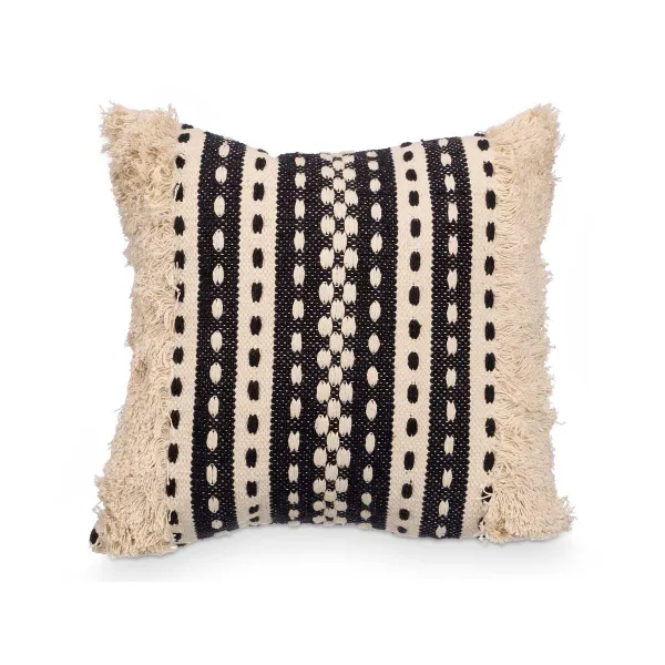 Подушка Gift Decor Чёрный Бежевый 45 x 15 x 45 cm (6 штук)