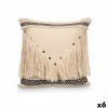Подушка Gift Decor Чёрный Натуральный 45 x 15 x 45 cm (6 штук)