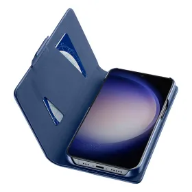 Cellularline Book Case - Case Samsung Galaxy S24 (Navy Blue)