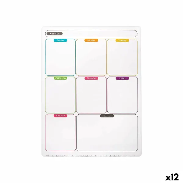 Магниты Pincello Белый 33,5 x 48 x 0,5 cm Xолодильник A3 (12 штук)