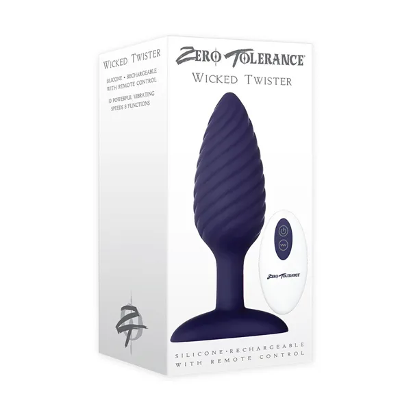 Anal plug Zero Tolerance Purple