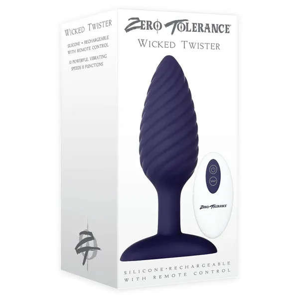 Anal plug Zero Tolerance Purple