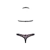 Underwear Set Barely Bare Black One size