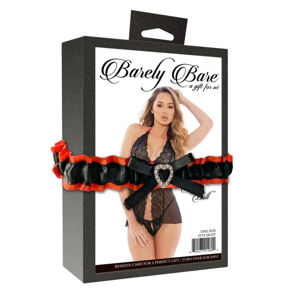 Babydoll Barely Bare must, üks suurus