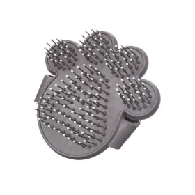 Dog Brush Mascow Grey 10,5 x 10 x 3 cm (12 Units)