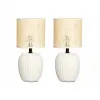 Stalinė lempa Gift Decor Balta 60 W 2 vnt.