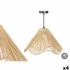Kattolamppu Gift Decor Musta Luonnollinen Metalli Paperi Muovinen 40 W 40 x 25 x 40 cm (4 osaa)
