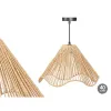griestu gaismas Gift Decor Melns Dabisks Metāls Papīrs Plastmasa 40 W 40 x 25 x 40 cm (4 gb.)