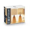 Stalinė lempa Gift Decor Ruda 60 W 2 vnt.