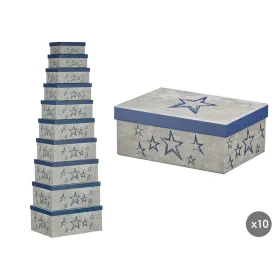 Dekoratīvs skapītis Pincello Zils Kartons (2 gb.)