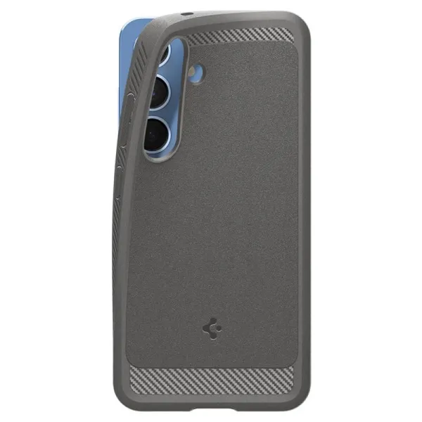 Spigen Rugged Armor Mag MagSafe - Case for Samsung Galaxy S25 (Marble Grey)