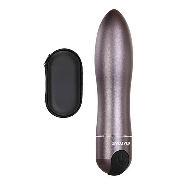 Bullet Vibrator Evolved Travel Gasm Grey