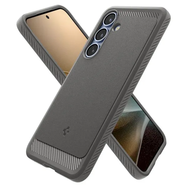 Spigen Rugged Armor Mag MagSafe - Case for Samsung Galaxy S25 (Marble Grey)