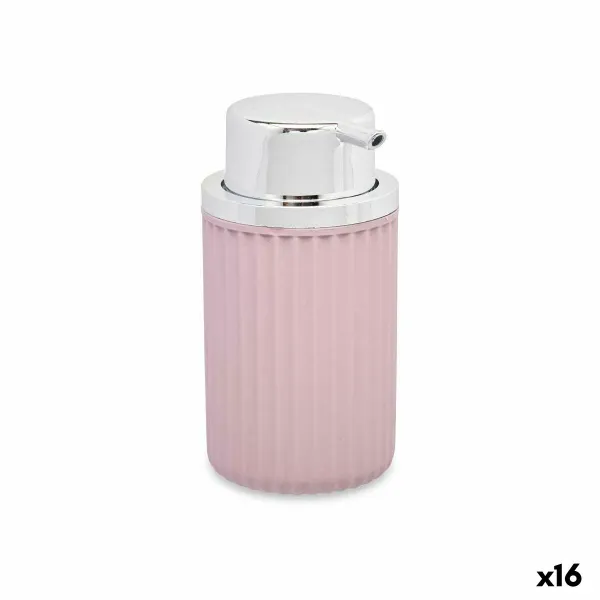 Дозатор мыла Berilo Розовый Пластик 420 ml 7 x 14,5 x 8,5 cm (16 штук)