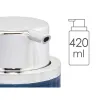 Дозатор мыла Berilo Синий Пластик 420 ml 7 x 14,5 x 8,5 cm (16 штук)