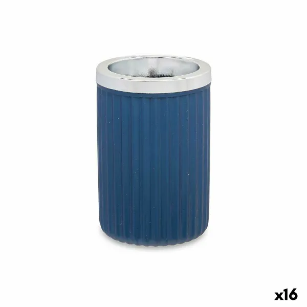 Lasi Berilo Sininen Muovinen 7,5 x 11,5 x 7,5 cm (16 osaa)