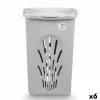 Skalbinių krepšys Stefanplast Pilka Plastmasinis 50 L 37 x 56 x 39 cm (6 vnt.)