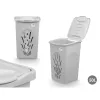 Бельевая корзина Stefanplast Серый Пластик 50 L 37 x 56 x 39 cm (6 штук)