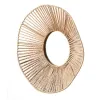 Настенное зеркало Gift Decor Натуральный Волны 41 x 8 x 41 cm (6 штук)