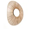 Настенное зеркало Gift Decor Натуральный Овальный 55 x 14 x 48 cm (4 штук)