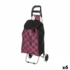 Ostoskärry Kinvara Sininen Pinkki 33 L 35,5 x 28 x 94 cm Vinoneliö (6 osaa)