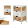 Chest of drawers Gift Decor Home White Brown 40 x 58,5 x 29 cm