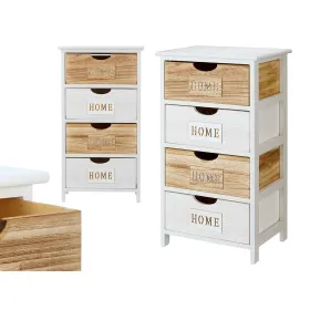 Lipasto Gift Decor Home Valkoinen Ruskea 40 x 73,5 x 29 cm