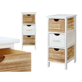 Lipasto Gift Decor Home Valkoinen Ruskea 26 x 63 x 32 cm