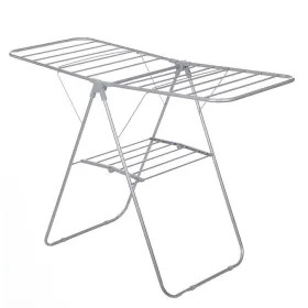 Sulenkiama skalbinių džiovyklė Pilka Metalinis 136,5 x 59 x 93,5 cm (4 vnt.)