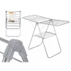Folding clothes line Grey Metal 136,5 x 59 x 93,5 cm (4 Units)