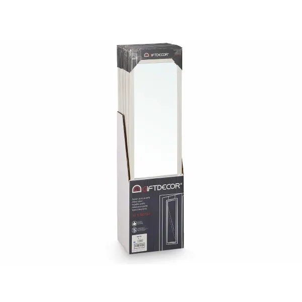 Hanging mirror Gift Decor White 30 x 120 cm (12 Units)