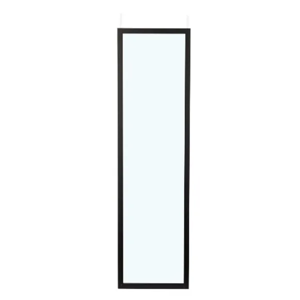 Hanging mirror Gift Decor Black 30 x 120 cm (12 Units)