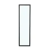 Hanging mirror Gift Decor Black 30 x 120 cm (12 Units)