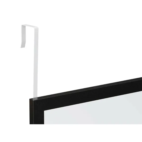 Hanging mirror Gift Decor Black 30 x 120 cm (12 Units)