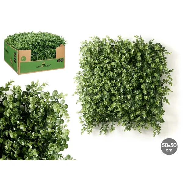 Vertikalus sodo Ibergarden Žalia Plastmasinis Paklodės 50 x 50 cm (10 vnt.)