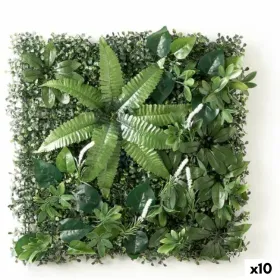 Vertikālais dārza Ibergarden Balts Zaļš Plastmasa Papardes 50 x 50 cm (10 gb.)