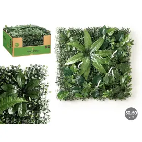 Vertikālais dārza Ibergarden Balts Zaļš Plastmasa Papardes 50 x 50 cm (10 gb.)