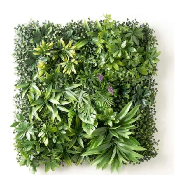 Vertikālais dārza Ibergarden Dzeltens Zaļš Violets Plastmasa Loksnes 50 x 50 cm (10 gb.)