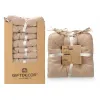 Set of cushions Gift Decor Brown 2 Pieces (6 Units)