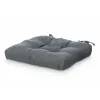 Set of cushions Gift Decor Grey 40 x 40 x 7 cm 2 Pieces (6 Units)
