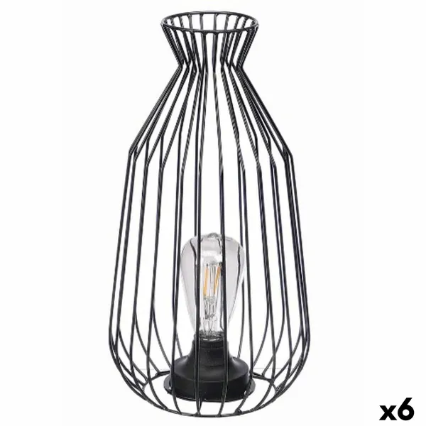 Stalinė lempa Gift Decor Juoda (6 vnt.)