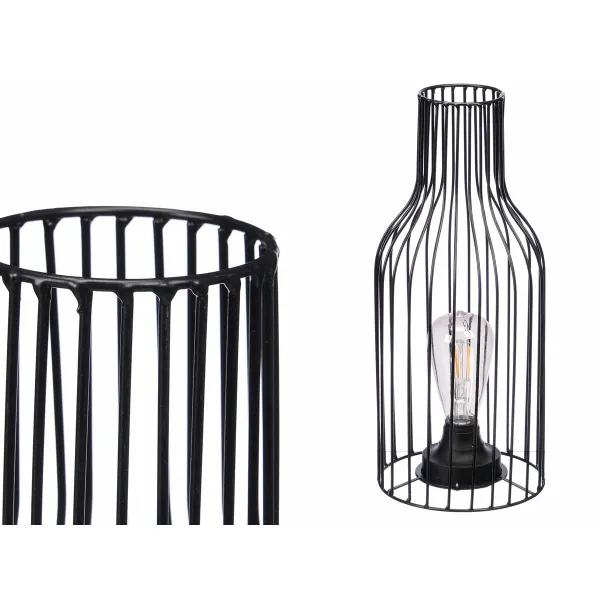 Настольная лампа Gift Decor Чёрный бутылка (6 штук)