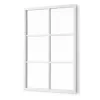 Настенное зеркало Gift Decor Белый квадраты 70 x 47 x 2 cm (6 штук)