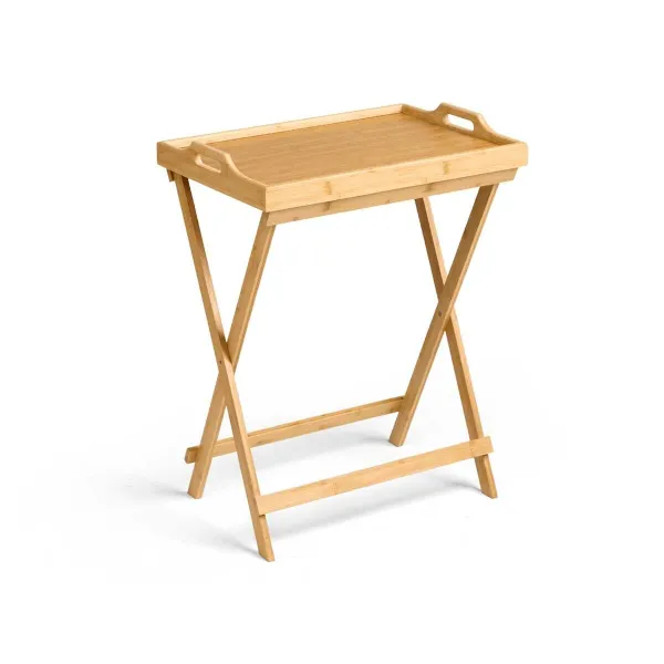 Folding Side Table Kinvara Natural 50 x 36 x 64,5 cm