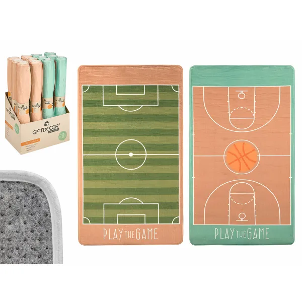Spēļu Paklājs Gift Decor Sports 140 x 0,6 x 80 cm Daudzkrāsains (12 gb.)